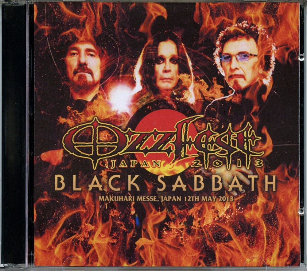 Black Sabbath – OzzFest Japan 2013 (2 CD) ( Live at Makuhari Messe, Japan, May 12th, 2013 ) front cover Black Sabbath - OzzFest Japan 2013 (2 CD) ( Live at Makuhari Messe, Japan, May 12th, 2013 ) front cover