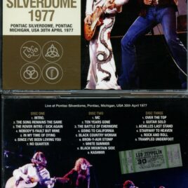 Led Zeppelin – Pontiac Silverdome 1977 ( 3 CD ) ( Live at Pontiac Silverdome, Pontiac, MI, USA, April 30th, 1977 )