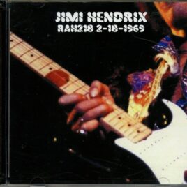 Jimi Hendrix - RAH218 ( 2 CD ) ( MOONCHILD ) ( Live at the RoyalAlbert Hall London England 18 February 1969 ) front cover
