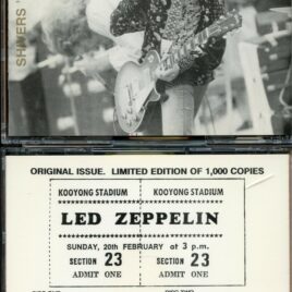 Led Zeppelin – Shivers N Shakes ( 2 CD ) ( Live at Kooyong Stadium, Melbourne, Australia , February 19th & 20th, 1972 )