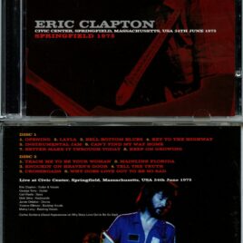 Eric Clapton – Springfield 1975 ( 2 CD ) ( Live at Civic Center, Springfield, Massachusetts, USA, June 24th, 1975 )