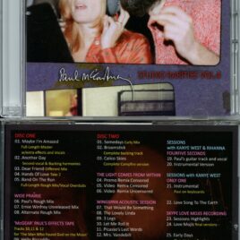 Paul McCartney – Studio Rarities Vol 4 ( 2 CD SET ) ( Misterclaudel )( Sessions for Wingspan Acoustic, Meat Free Mondays, Kanye West & More )