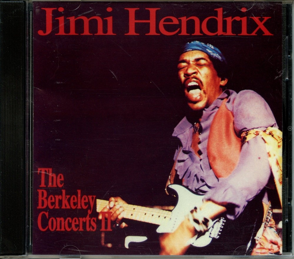 Jimi Hendrix – The Berkeley Concerts 2 ( Soundcheck at Isle Of Wight, August 30th, 1970 plus Bonustracks at Atlanta Pop Fest 1970 ) front cover Jimi Hendrix - The Berkeley Concerts 2 ( Soundcheck at Isle Of Wight, August 30th, 1970 plus Bonustracks at Atlanta Pop Fest 1970 ) front cover
