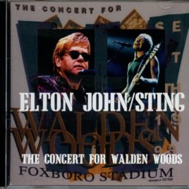 Elton John  - The Concert For Walden Woods ( 1 CD ) ( Project Zip ) ( Foxboro Stadium, September 6th, 1993 ) front cover