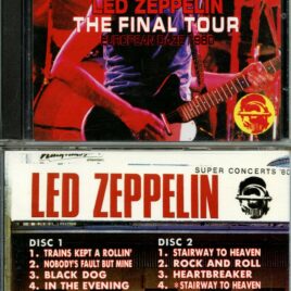 Led Zeppelin – The Final Tour European Daze 1980 ( 2 CD ) ( Live in Zurich & Berlin, June 29th & July 7th, 1980 )