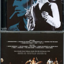 David Bowie – Throwing Darts In ( Uxbridge ) ( Seattle Center Coliseum, Seattle, WA, USA, February 3rd, 1976 )