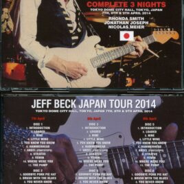 Jeff Beck – Tokyo Dome City Hall 2014 Complete 3 Nights ( 6 CD SET ) (Live in Japan, April 7th, 8th & 9th, 2014 )