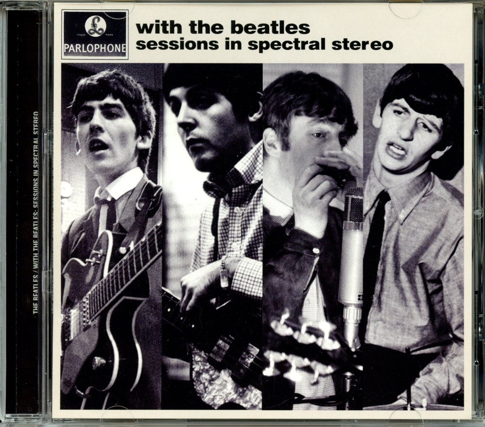 The Beatles – With the Beatles Sessions in spectral stereo (1 CD) front cover The Beatles - With the Beatles Sessions in spectral stereo (1 CD) front cover