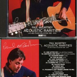Paul McCartney – Acoustic Rarities ( 1 CD ) ( BEATFILE ) ( Live & Studio Collection 1995 – 2010 )