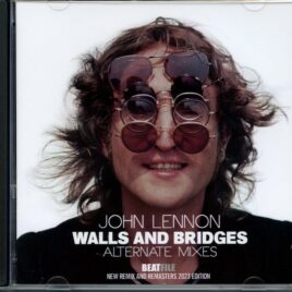 John Lennon -  Walls And Bridges Alternate Mixes ( 1 CD ) ( BEATFILE ) ( New Remix And remasters 2023 Edition ) front cover