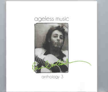Paul McCartney – Ageless Music , Anthology Vol. 3 ( 2010 Strange Apple ) ( 2 CD SET ) front cover Paul McCartney - Ageless Music , Anthology Vol. 3 ( 2010 Strange Apple ) ( 2 CD SET ) front cover