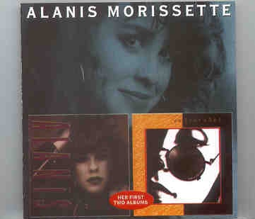 Alanis Morissette – Alanis & Now Is The Time ( Her First Two Albums ) front cover Alanis Morissette - Alanis & Now Is The Time ( Her First Two Albums ) front cover