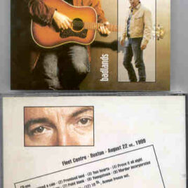 Bruce Springsteen – Badlands ( 2 CD set ) Fleet Center , Boston , Massachusetts , USA , August 22nd , 1999 )