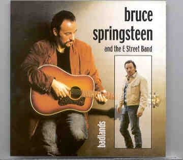 Bruce Springsteen – Badlands ( 2 CD set ) Fleet Center , Boston , Massachusetts , USA , August 22nd , 1999 ) front cover Bruce Springsteen - Badlands ( 2 CD set ) Fleet Center , Boston , Massachusetts , USA , August 22nd , 1999 ) front cover