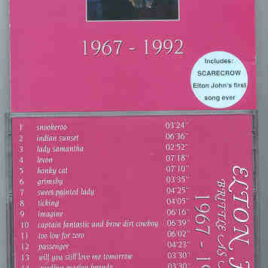 Elton John – Britte As A Bird 1967 – 1992