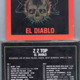 ZZ TOP – El Diablo ( 2 CD SET ) ( Beech Marten ) ( Rock Palace , Essen , West Germany , April 6th , 1980 )