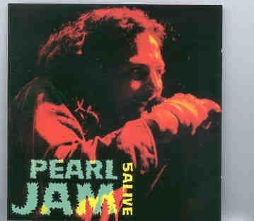 Pearl Jam – 5 Alive ( KTS ) ( Recorded Live During the 1992 Tour ) front cover Pearl Jam - 5 Alive ( KTS ) ( Recorded Live During the 1992 Tour ) front cover