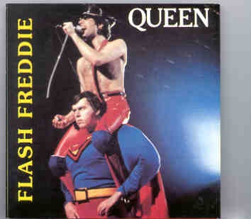 Queen – Flash Freddie ( 2 CD set ) ( Wembley Arena , London , July 5th , 1986 ) front cover Queen - Flash Freddie ( 2 CD set ) ( Wembley Arena , London , July 5th , 1986 ) front cover