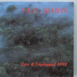 Simon & Garfunkel - Live And Unplugged 1992 front cover
