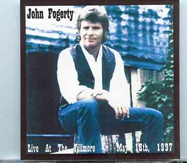 Creedence Clearwater Revival / John Fogerty – Live At The Fillmore , May 18th , 1997 ( 2 CD set ) front cover Creedence Clearwater Revival / John Fogerty - Live At The Fillmore , May 18th , 1997 ( 2 CD set ) front cover