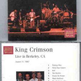 King Crimson – Live in Berkeley , California ( August 13th , 1982 )