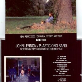JOHN LENNON – Plastic One Band New Remix 2022 – Original Stereo Mix 1970 ( 1 CD ) ( 2022 BEATFILE )