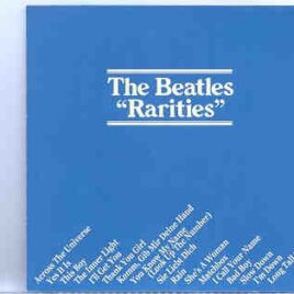 The Beatles - Rarities   ( EMI - Parlophone UK Album Release ) front cover