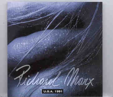 Richard Marx – USA 1991 ( Live Storm ) front cover Richard Marx - USA 1991 ( Live Storm ) front cover