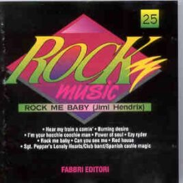 Jimi Hendrix - Rock Me Baby  ( Fabbri Editori ) front cover