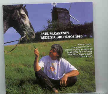 Paul McCartney – Rude Studio Demos ( Undercover ) front cover Paul McCartney - Rude Studio Demos ( Undercover ) front cover