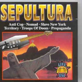 Sepultura - LIVE In USA 1993 front cover