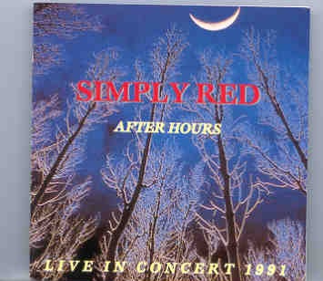 Simply Red – After Hours ( Living Legend ) (Live In Concert 1991 ) front cover Simply Red - After Hours ( Living Legend ) (Live In Concert 1991 ) front cover