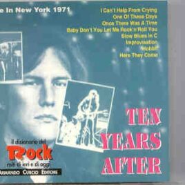 Ten Years After - Live In New York 1971 ( Armando Curcio Editore ) front cover