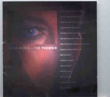 David Bowie – The Phoenix ( Phoenix Festival ’96 England , And Bonus French TV Tracks ) front cover David Bowie - The Phoenix ( Phoenix Festival '96 England , And Bonus French TV Tracks ) front cover