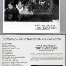 Paul McCartney – The Piano Tape ( Misterclaudel )