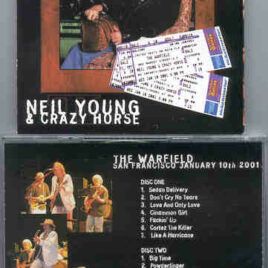 Neil Young / CSNY – The Warfield ( 2 CD set )( Live in San Francisco ,California , USA , January 10th , 2001 )