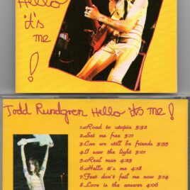 Todd Rundgren – Hello , It’s Me  ( Oh Boy Recs. )