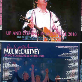 Paul McCartney – Up & Coming Tour 2010 MONTREAL ( 2 CD + 1 DVD set ) ( August 12th , 2010 )