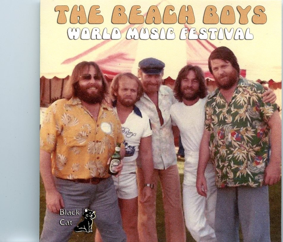 Beach Boys – World Music Festival ( Montigo Bay, Jamaica, November 26th, 1982 ) front cover Beach Boys - World Music Festival ( Montigo Bay, Jamaica, November 26th, 1982 ) front cover
