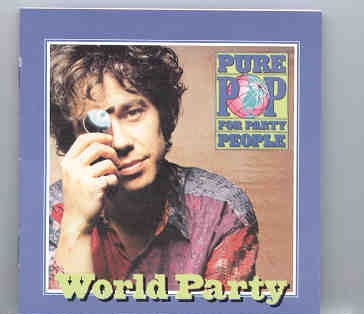 World Party – Pure Pop For Party People ( Great Dane , Pluto ) front cover World Party - Pure Pop For Party People ( Great Dane , Pluto ) front cover