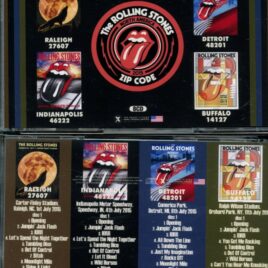 Rolling Stones – ZIP Code North America ( 8 CD SET ) ( Raleigh, Indianapolis, Detroit & New York, July 2015 )