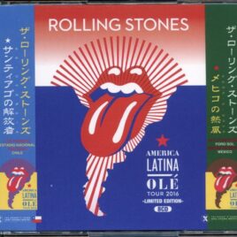 Rolling Stones - America Latina Ole 2016 Tour ( 8 CD SET ) ( Chile & Mexico, February & March, 2016 ) front cover