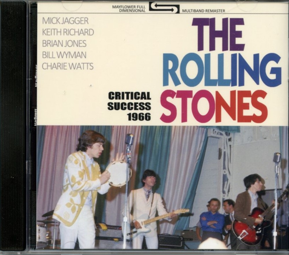 Rolling Stones – Critical Success 1966 ( MAYFLOWER ) ( Australia, Hawaii & Newcastle, Feb, July & October, 1966 ) front cover Rolling Stones - Critical Success 1966 ( MAYFLOWER ) ( Australia, Hawaii & Newcastle, Feb, July & October, 1966 ) front cover