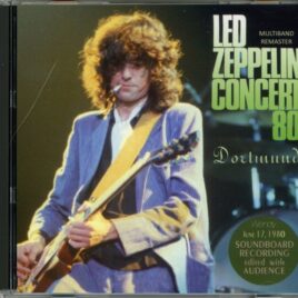 Led Zeppelin - Dortmund 1980 Multiband Remaster ( 2 CD SET ) ( WENDY ) (Westfalenhalle, Dortmund, Germany, June 17th, 1980 ) front cover