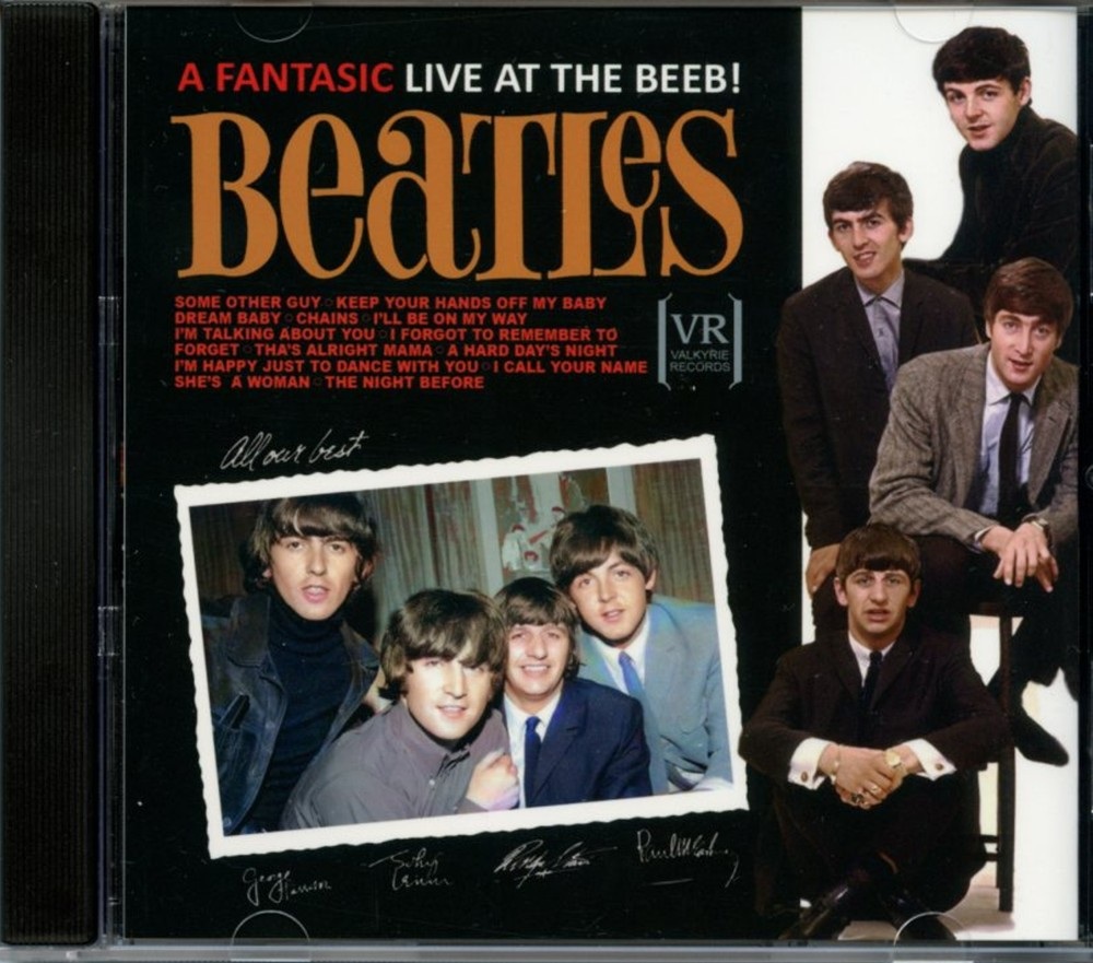 The Beatles – A Fantastic Live At The BEEB ( Valkyrie ) ( Digitally 2023 Remastered Material ) front cover The Beatles - A Fantastic Live At The BEEB ( Valkyrie ) ( Digitally 2023 Remastered Material ) front cover