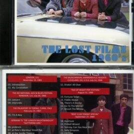 The Who – The Lost Films 1960’s ( 1 DVD ) ( Tommy Records 2024 )