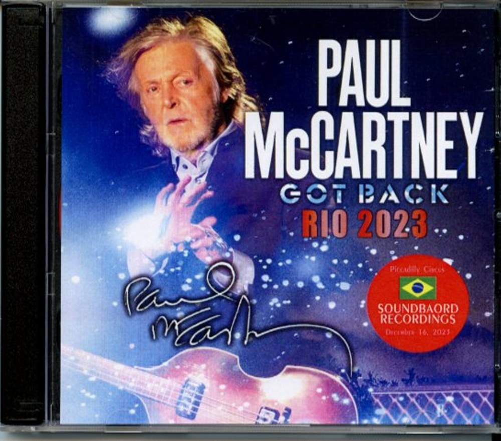 Paul McCartney – Rio 2023 ( 2 CD SET )( Piccadilly Circus ) ( Live in Maracana Stadium, Rio de Janeiro, Brazil, December 16th, 2023 ) front cover Paul McCartney - Rio 2023 ( 2 CD SET )( Piccadilly Circus ) ( Live in Maracana Stadium, Rio de Janeiro, Brazil, December 16th, 2023 ) front cover