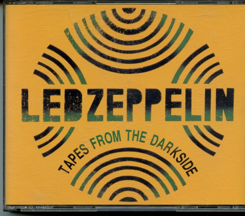 Led Zeppelin – Tapes From The Darkside ( 3 CD SET ) ( Live at Osaka Festival Hall, Osaka, Japan, October 9th, 1972 ) front cover Led Zeppelin - Tapes From The Darkside ( 3 CD SET ) ( Live at Osaka Festival Hall, Osaka, Japan, October 9th, 1972 ) front cover