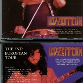 Led Zeppelin – The 2nd European Tour ( 2 CD SET ) ( Full Show at KB Hallen, Copenhagen, Denmark, June 3rd, 1971 )