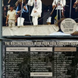 The Rolling Stone – Hyde Park Free Concert 1969 ( 2 CD – 1 DVD SET ) ( MAYFLOWER ) ( Live at Hyde Park, London, UK, July 5th, 1969 )